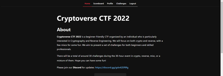 Cryptoverse CTF 2022