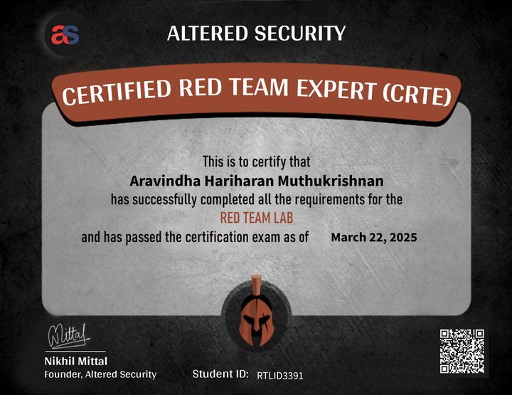 Conquering the Enterprise: My CRTE Certification Journey
